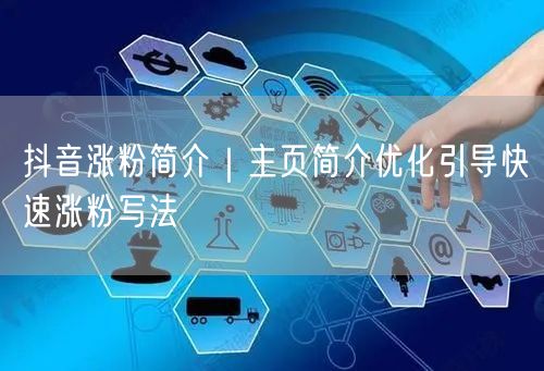 抖音涨粉秘籍：主页简介优化，快速提升账号吸引力