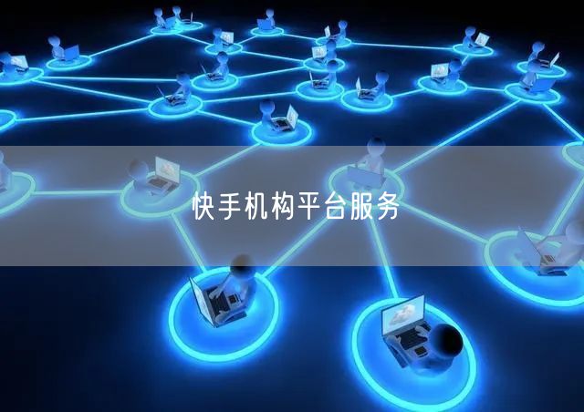 快手机构平台服务